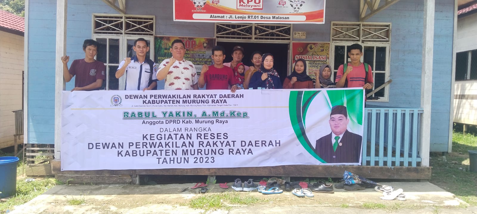 Rabul Yakin Ajak Masyarakat Sukseskan Pemilu 2024 saat Reses