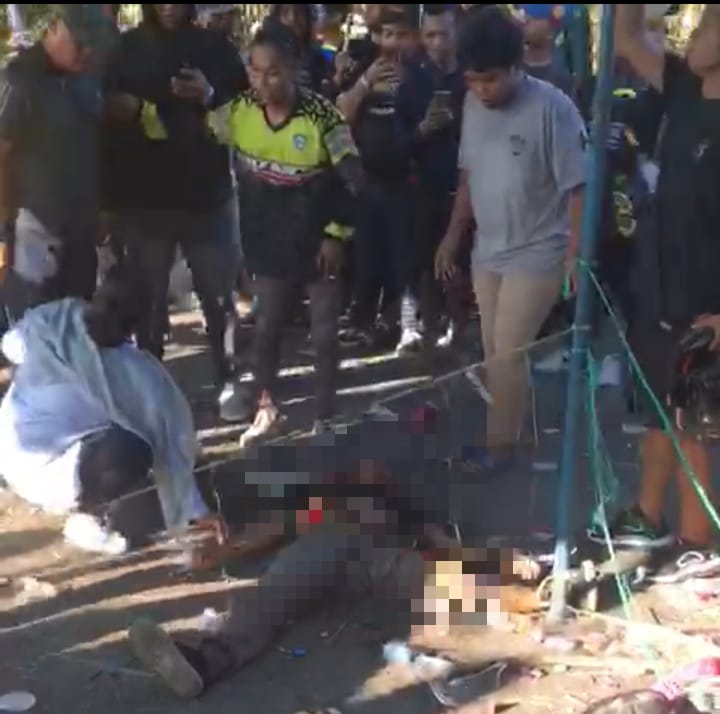 Kecelakaan di Ajang Kejurda Motoprix di Katingan, Satu Orang Penoton Patah Kaki