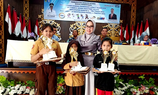 Dewan Barito Utara Apresiasi Kegiatan O2SN Tingkat SD dan SMP Sederajat 