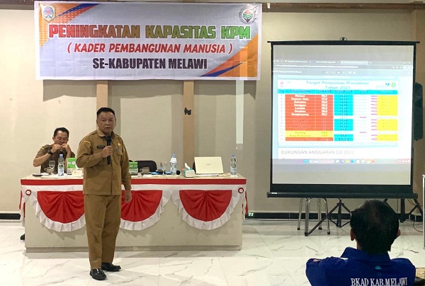 Cegah Stunting, DPMD Melawi Gelar Bimtek Peningkatan Kapasitas KPM 2023