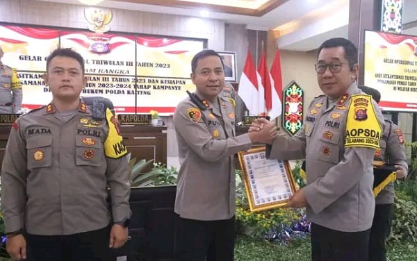 Dorong jadi Kampung Bebas Narkoba, Desa Talangka Bawa Polres Katingan Raih Penghargaan