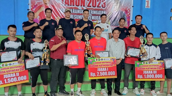 Bangkitkan Minat Bulutangkis di Katingan Lewat Garuda Cup I