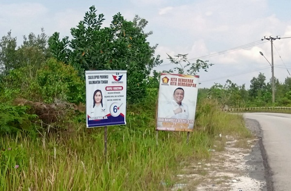 APK “Hiasi” Ruas Jalan Soekarno Hatta Katingan