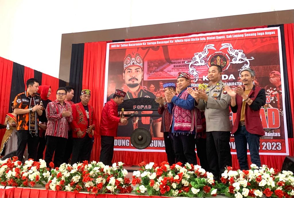 Fopad Gelar Konferensi Pemuda Dayak 2023