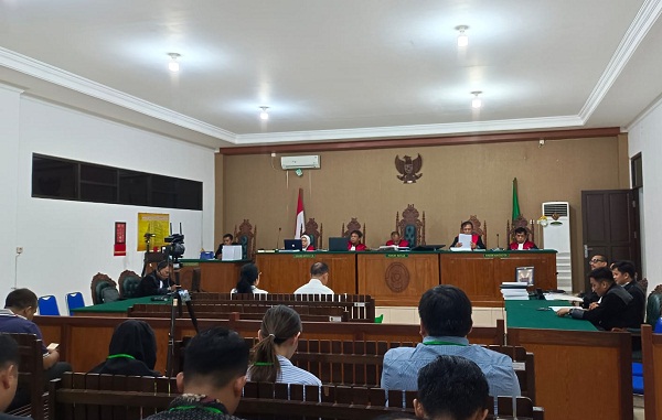 Pembacaan Pledoi, Mantan Bupati Kapuas Ben Brahim S Bahat Minta Bebas dari Tuntutan Korupsi