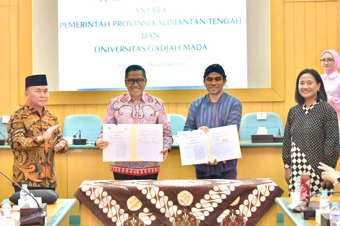 Siapkan SDM Unggul, Pemprov Kalteng Jalin Kerja Sama dengan UGM