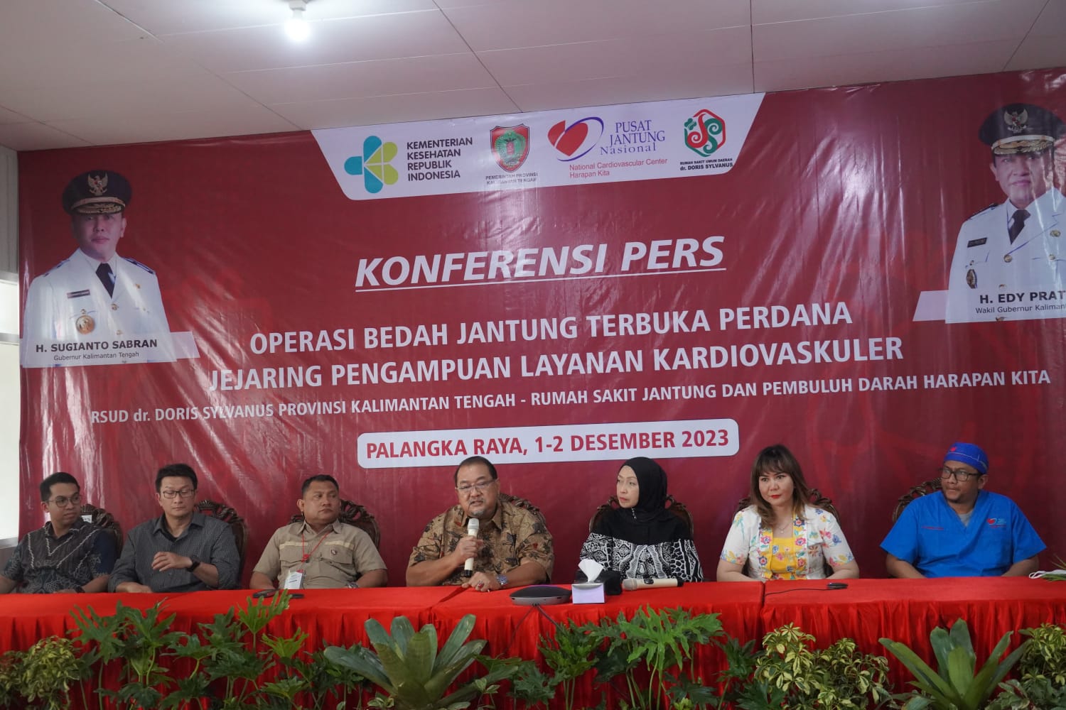 Perdana, Layanan Bedah Jantung Terbuka di RSUD Doris Sylvanus Hadir untuk Rakyat Kalteng