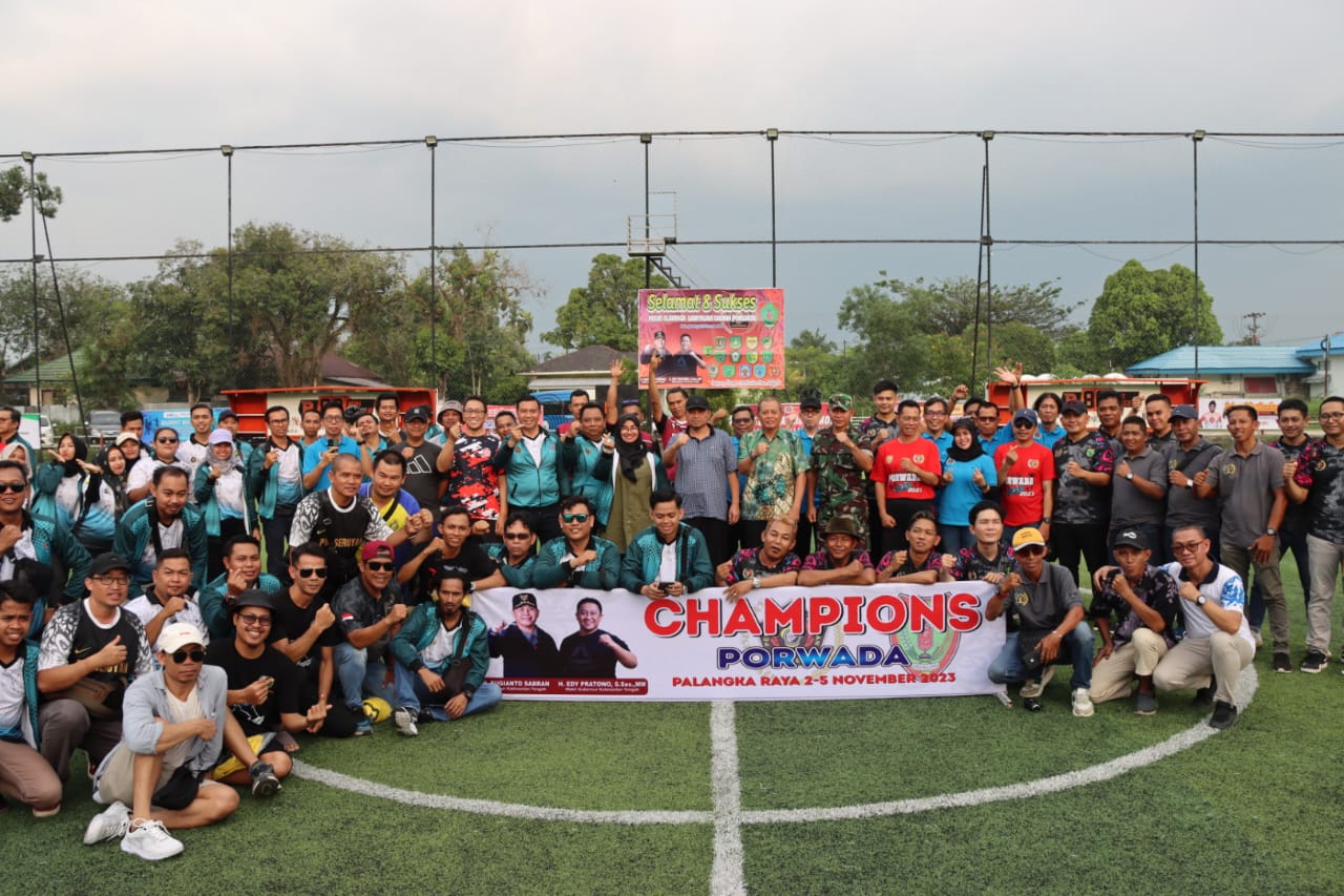 Pemprov Buka Secara Resmi PORWADA Kalteng Tahun 2023
