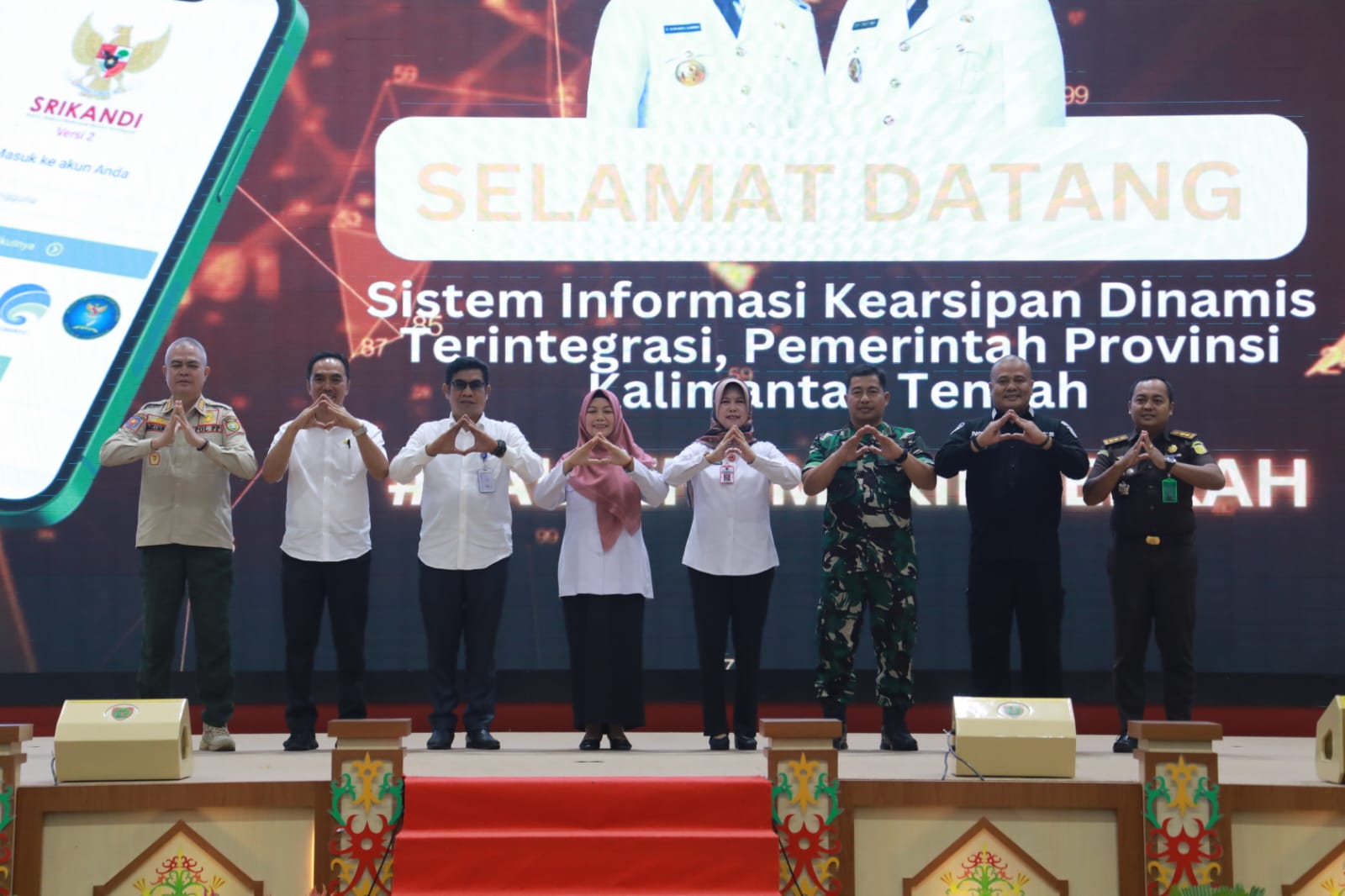 Pemprov Kalteng Luncurkan SRIKANDI untuk Digitalisasikan Sistem Surat Menyurat