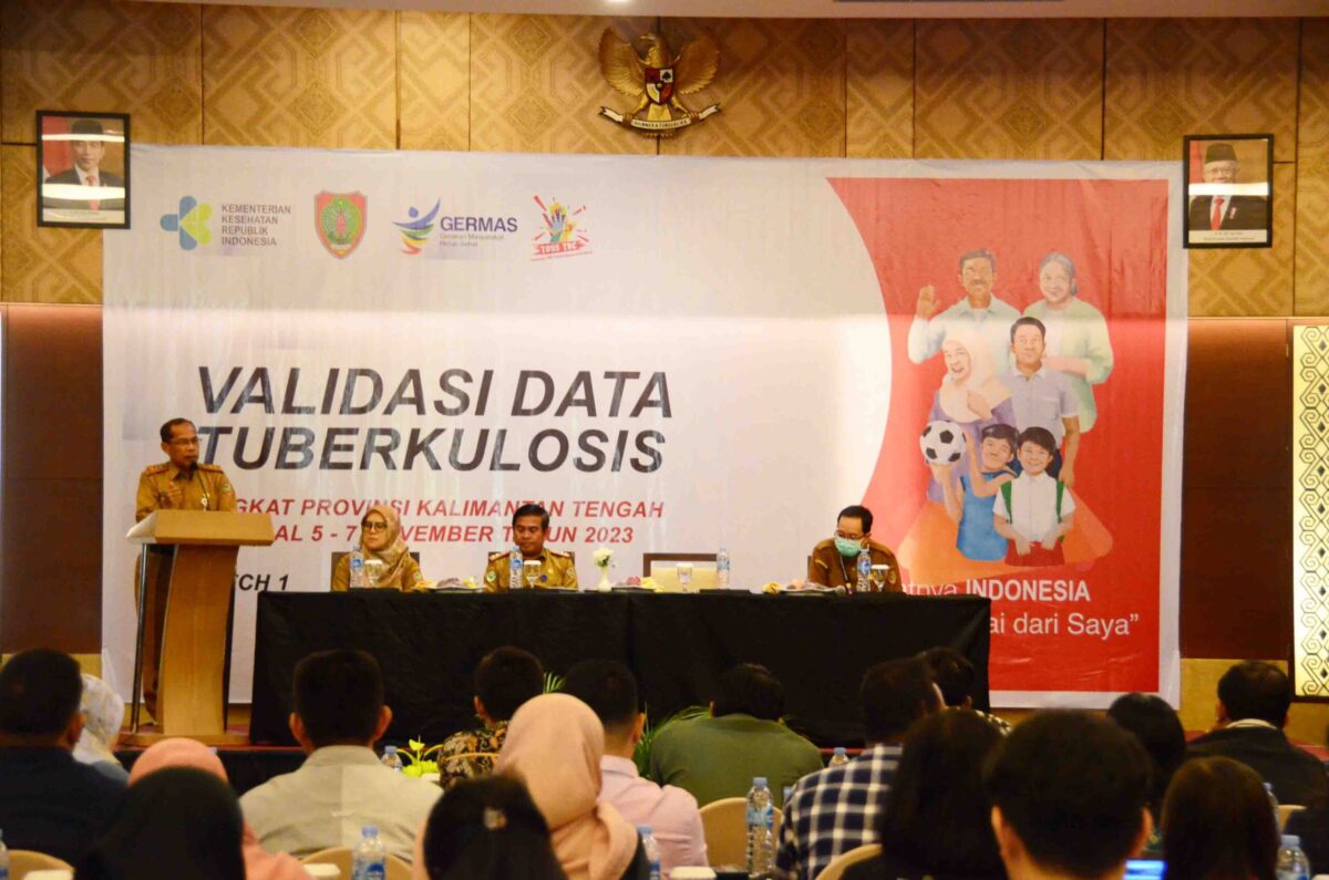 Dinkes Validasi Data Tuberkulosis Batch 1 Tingkat Provinsi Kalimantan Tengah Tahun 2023