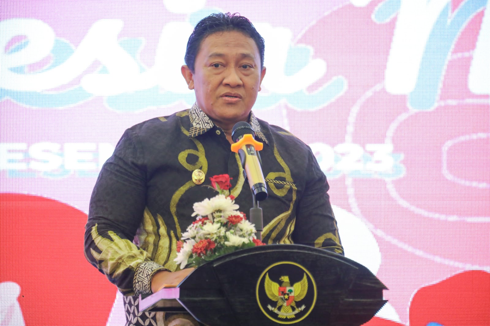 Wagub Edy Pratowo Hadiri Peringatan Hari Ibu ke-95