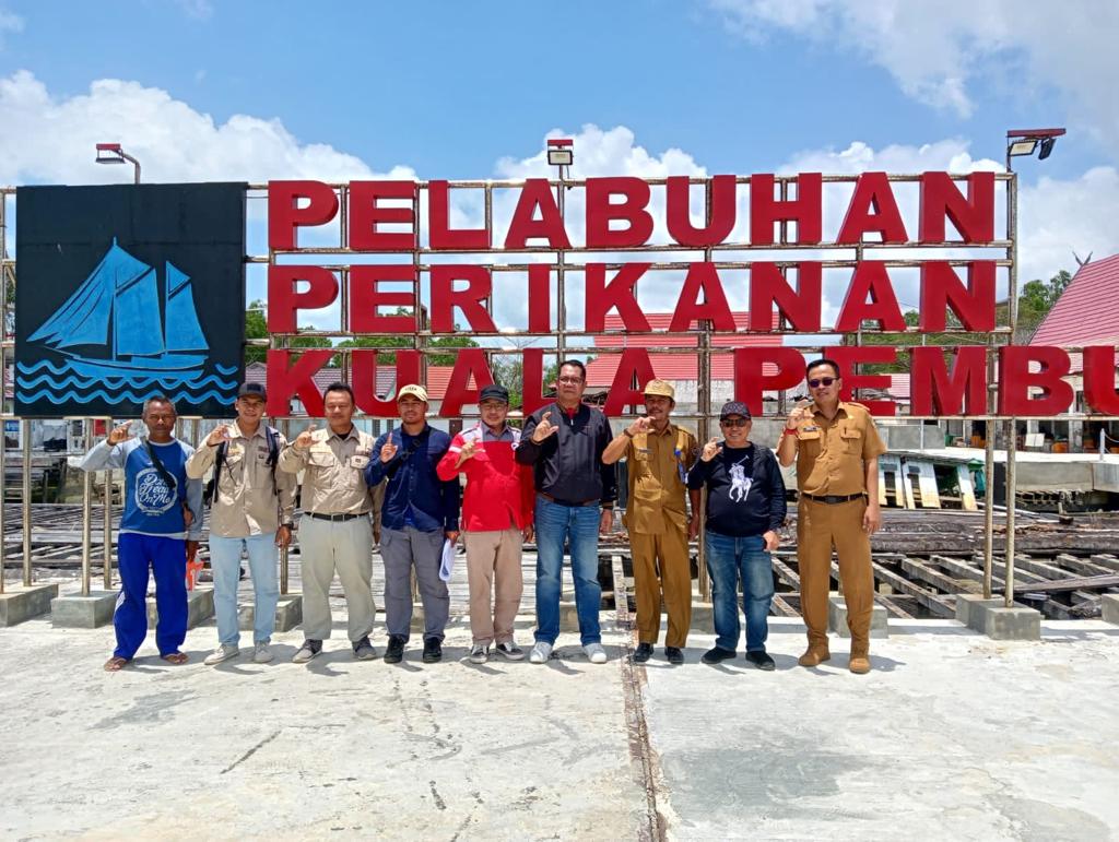 Pembangunan Dermaga PP Kuala Pembuang Tahap III Capai Seratus Persen