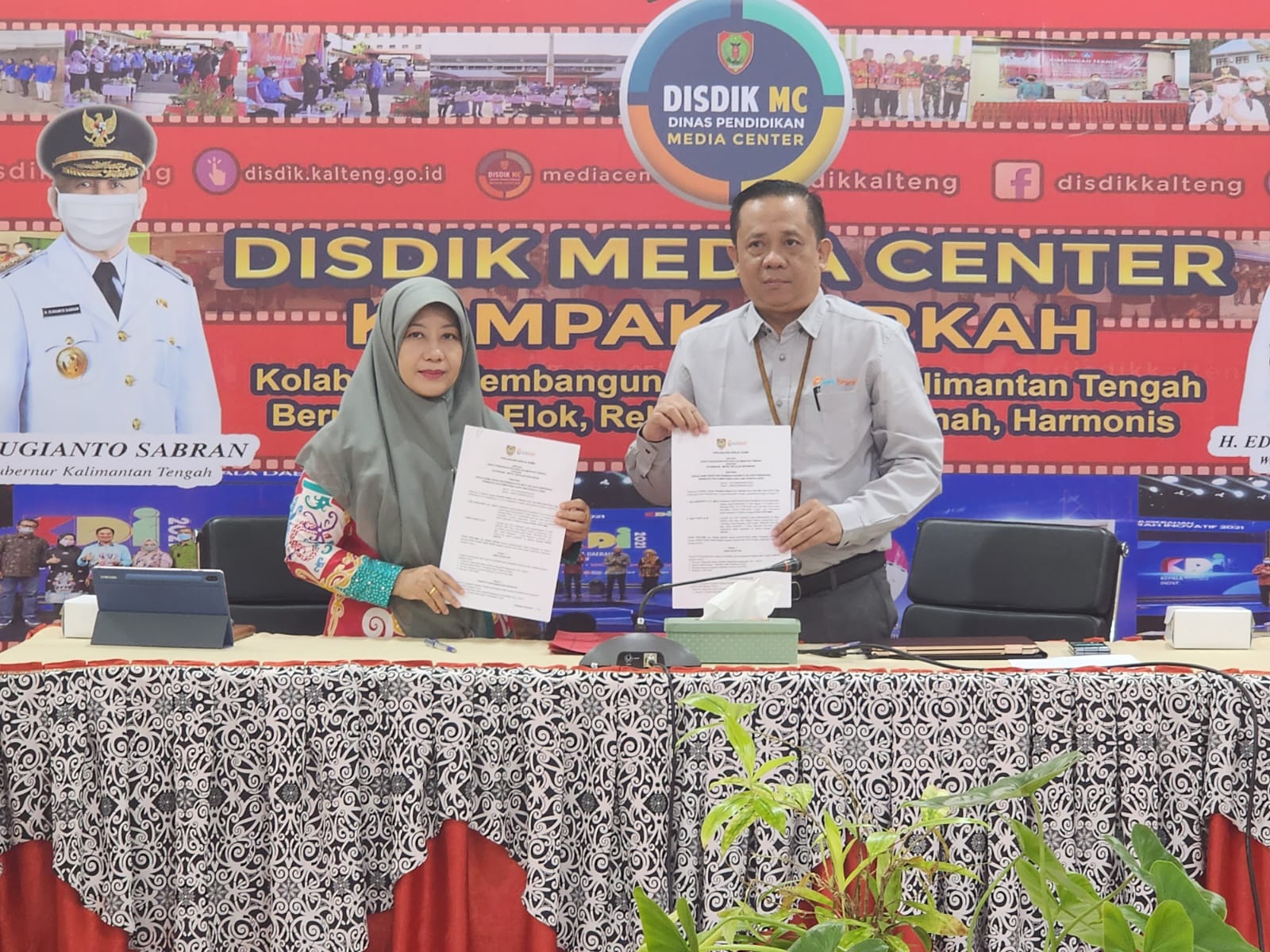 Tingkatkan Kualitas Pendidikan, Disdik Kalteng dan Edubrand Jalin Kerja Sama
