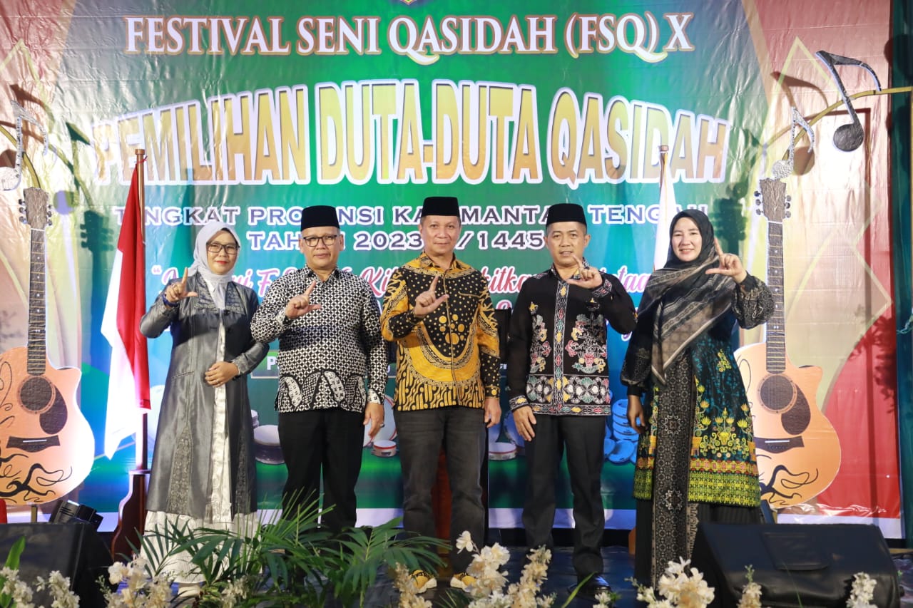 Festival Seni Qasidah X Tingkat Provinsi Kalteng tahun 2023 Resmi Dibuka
