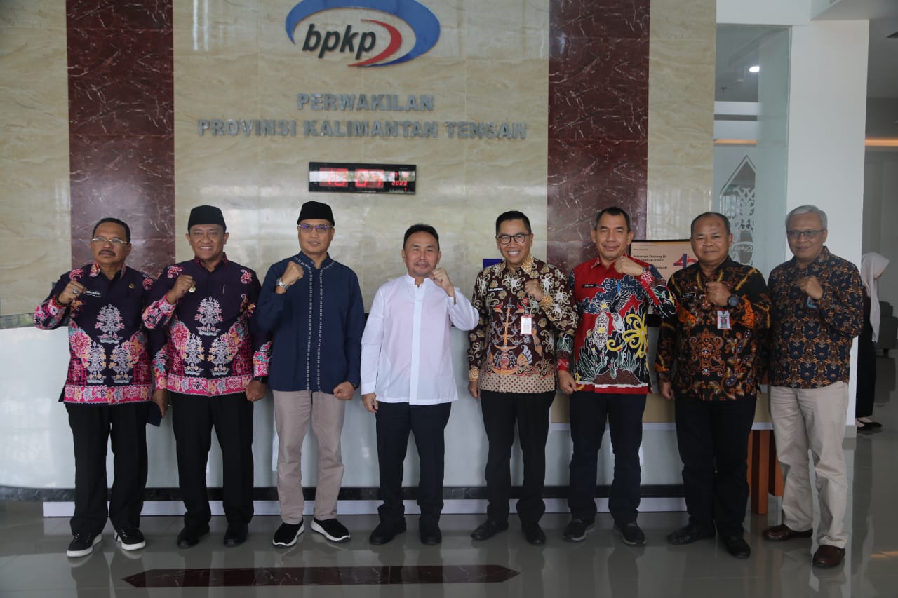 Kunjungi Kantor BPKP Kalteng, Ini Kata Gubernur Sugianto Sabran