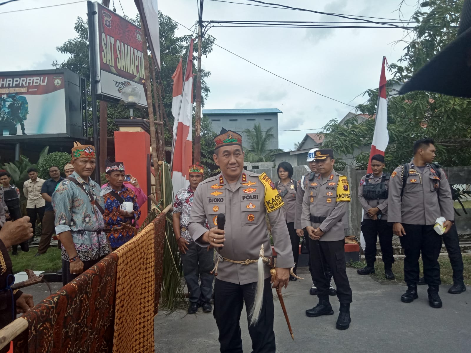 Kapolda Kalteng Kunker ke Katingan