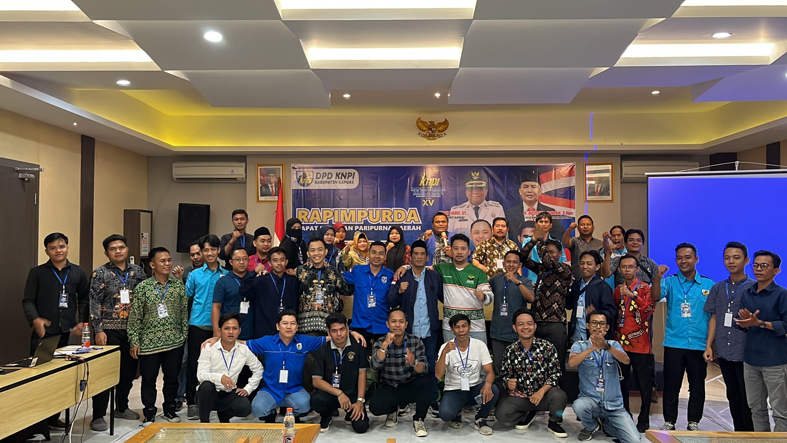 Terpilih Secara Aklamasi, Abdul Khair Nahkodai KNPI Kapuas Periode 2023-2026