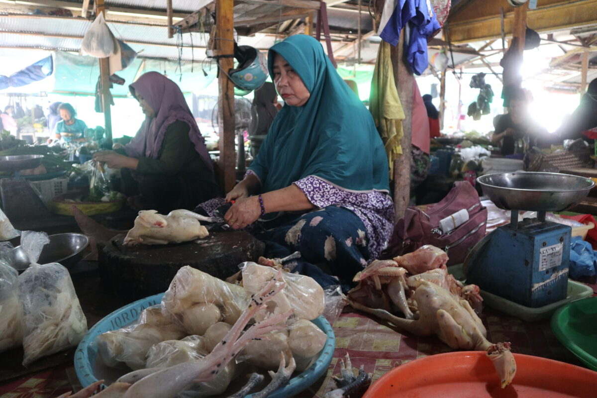 Harga Bahan Pangan di Sukamara Stabil Jelang Nataru