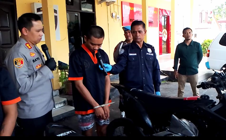 Pura-pura Cari Kerja, Pemuda ini Malah Curi Sepeda Motor