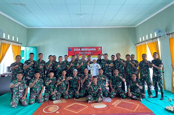 Peringati HUT Pertama, Kodim 1019/Katingan Gelar Doa Bersama