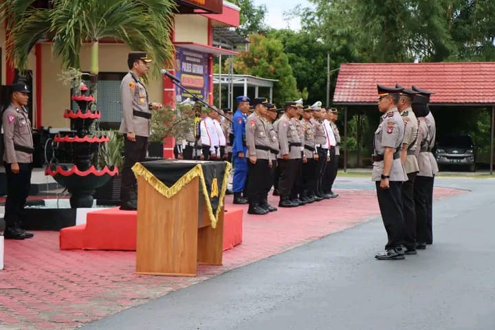 Wakapolres Katingan dan Kapolsek Mendawai Dimutasi, Berikut Nama Penggantinya