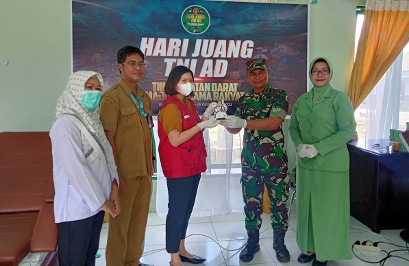 Peringati Hari Juang Ke-78, Kodim 1019 Katingan Gelar Bakti Sosial
