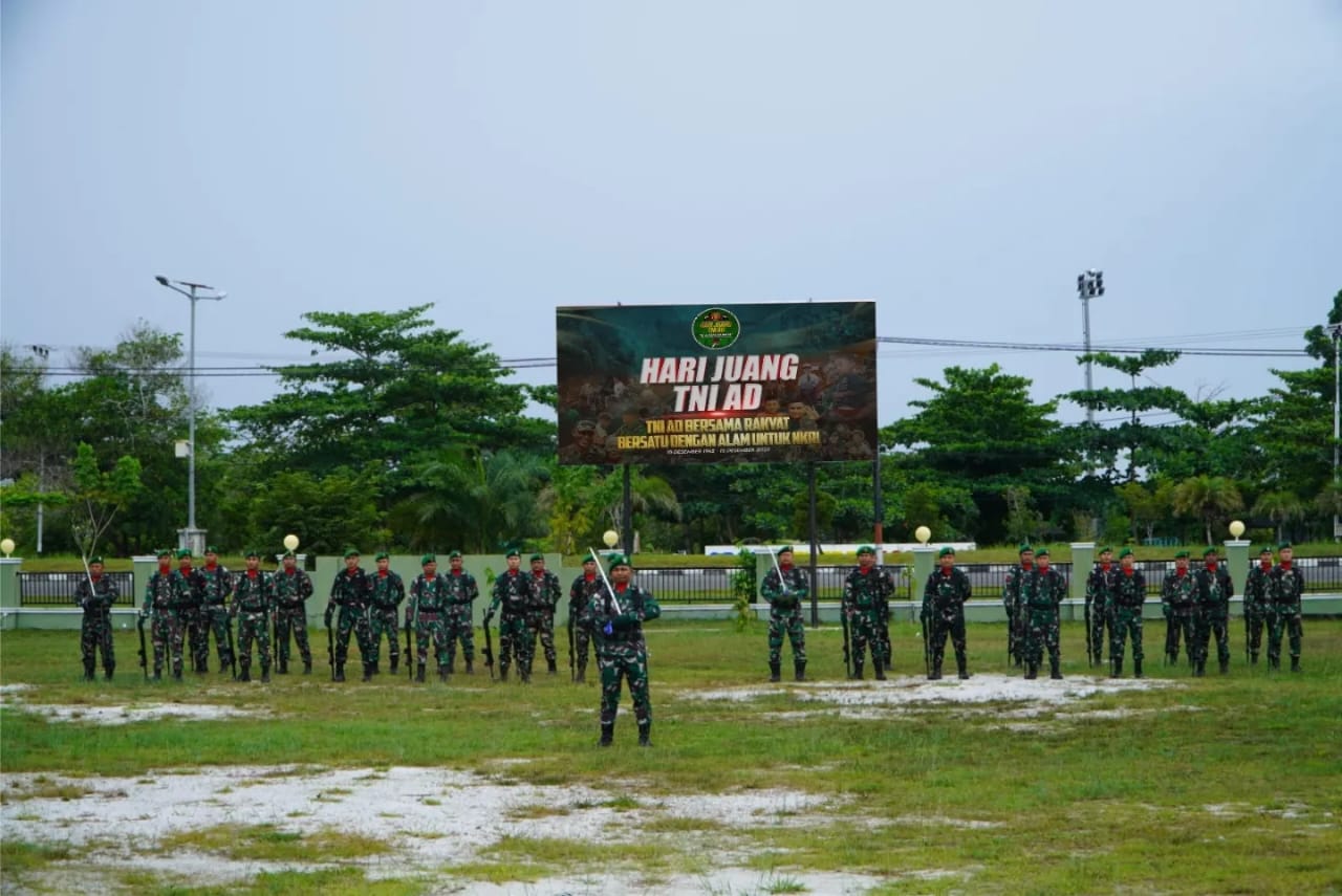 Kodim 1019/Katingan Gelar Upacara Hari Juang TNI AD, Begini Pesan KSAD Maruli