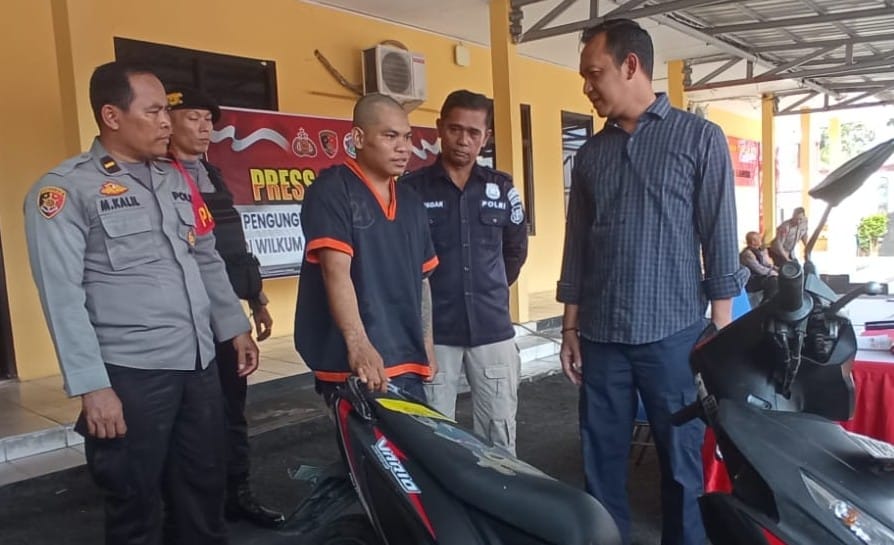 Dor! Polisi Lumpuhkan Jambret Jalanan yang Resahkan Warga Pangkalan Bun