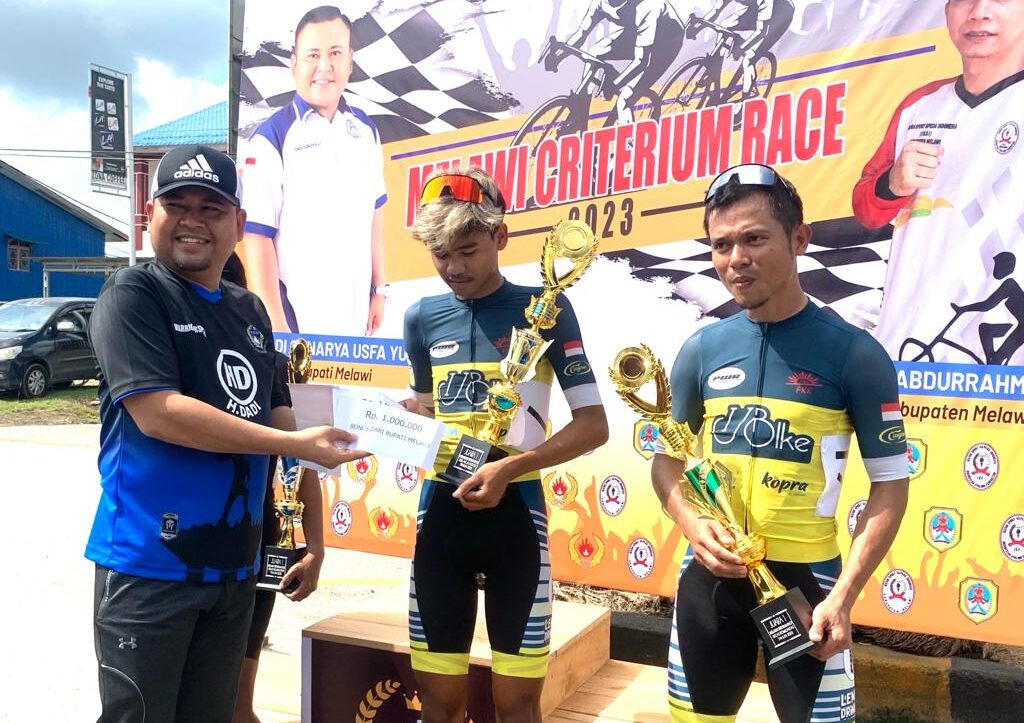 Perdana, Inilah Juara Melawi Criterium Race Tingkat Kalbar