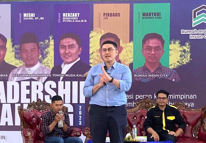 Herzaky Harap Generasi Muda Sambas Terus Mengasah Jiwa Kepemimpinan