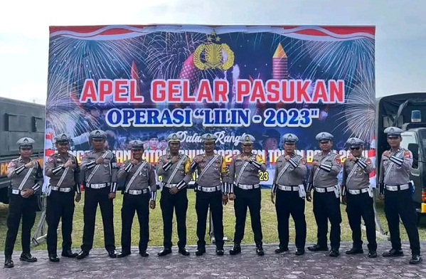 Polres Katingan Apel Gelar Pasukan Operasi Lilin Telabang
