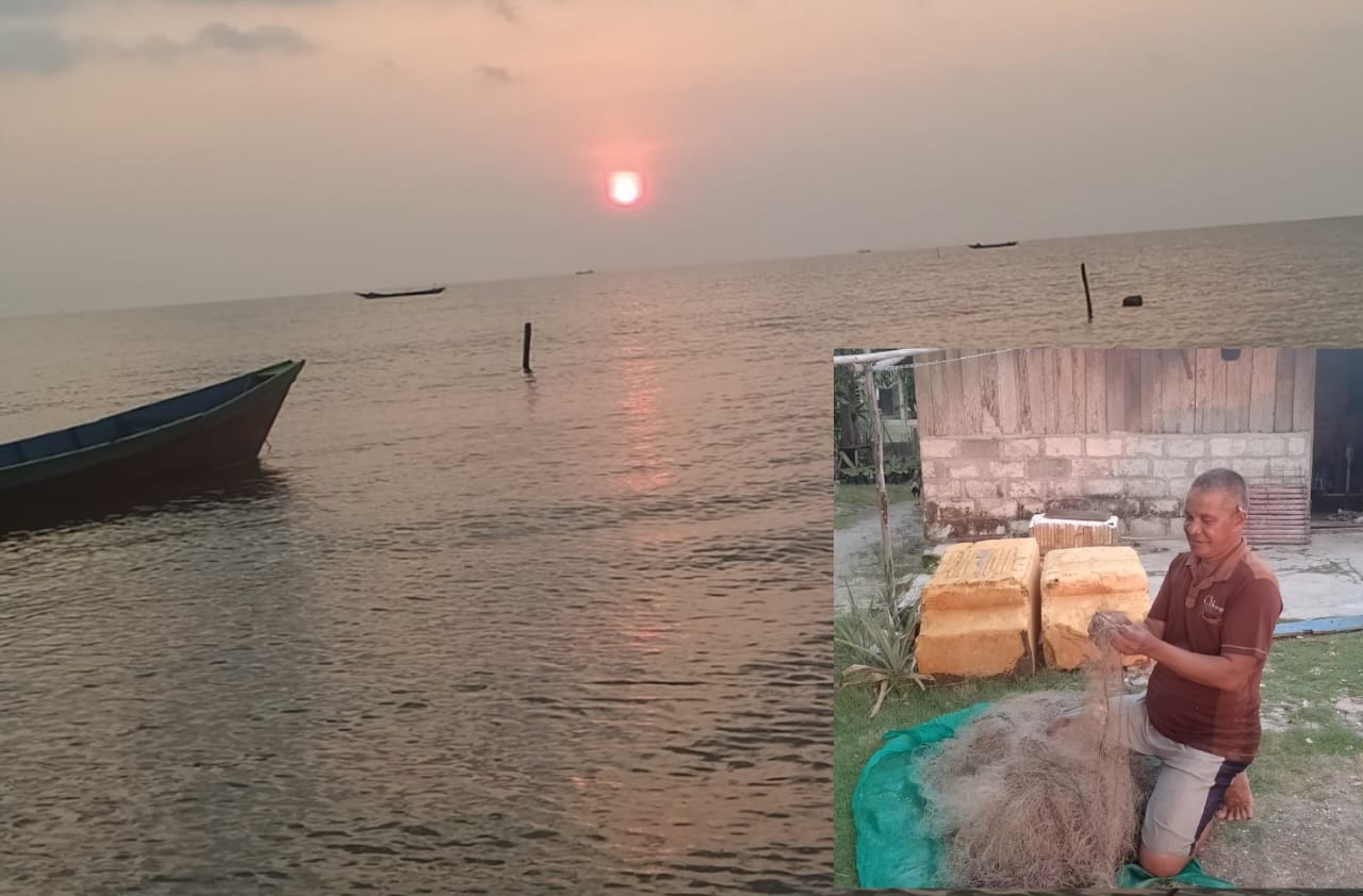 Kisah Kegigihan Misran, Nelayan Berusia Setengah Abad asal Desa Teluk Bogam