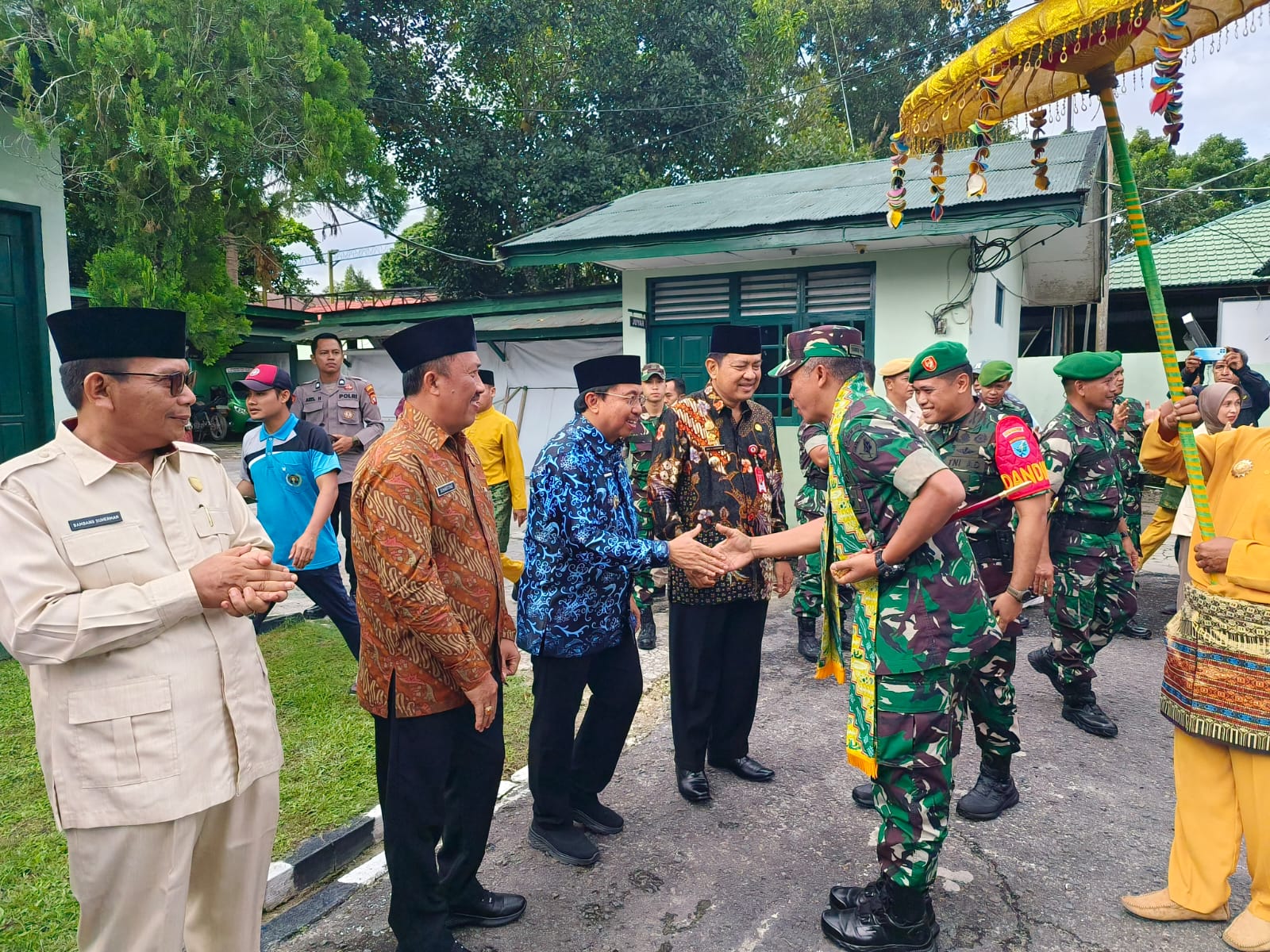 Sambut Kedatangan Danrem 102/Pjg, Pj Bupati Kaspinor Harap Sinergitas Makin Kuat