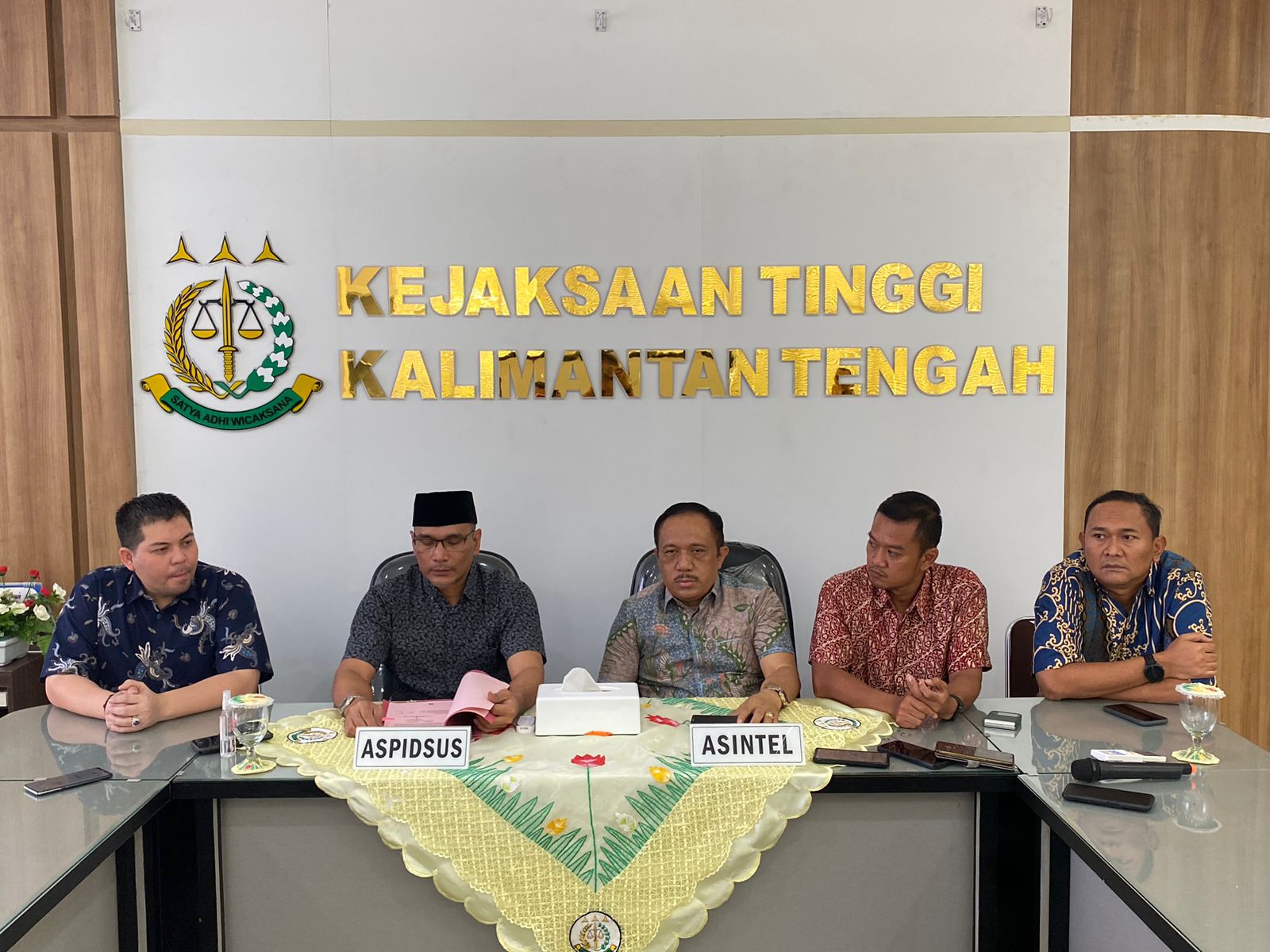 Kejati Kalteng Tetapkan Lima Tersangka Dugaan Kasus Korupsi Dana BOK Dinkes Barsel