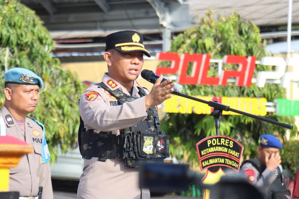 Kesiapan Menyeluruh, Komitmen Kapolres Melindungi Kobar dari Ancaman Alam dan Kesiapan Pemilu