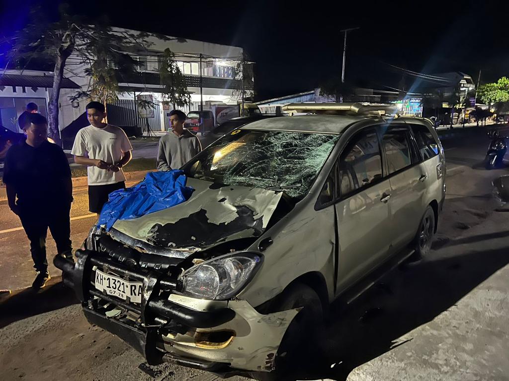 Tabrak Lari di Pangkalan Bun, 4 Orang Luka Berat