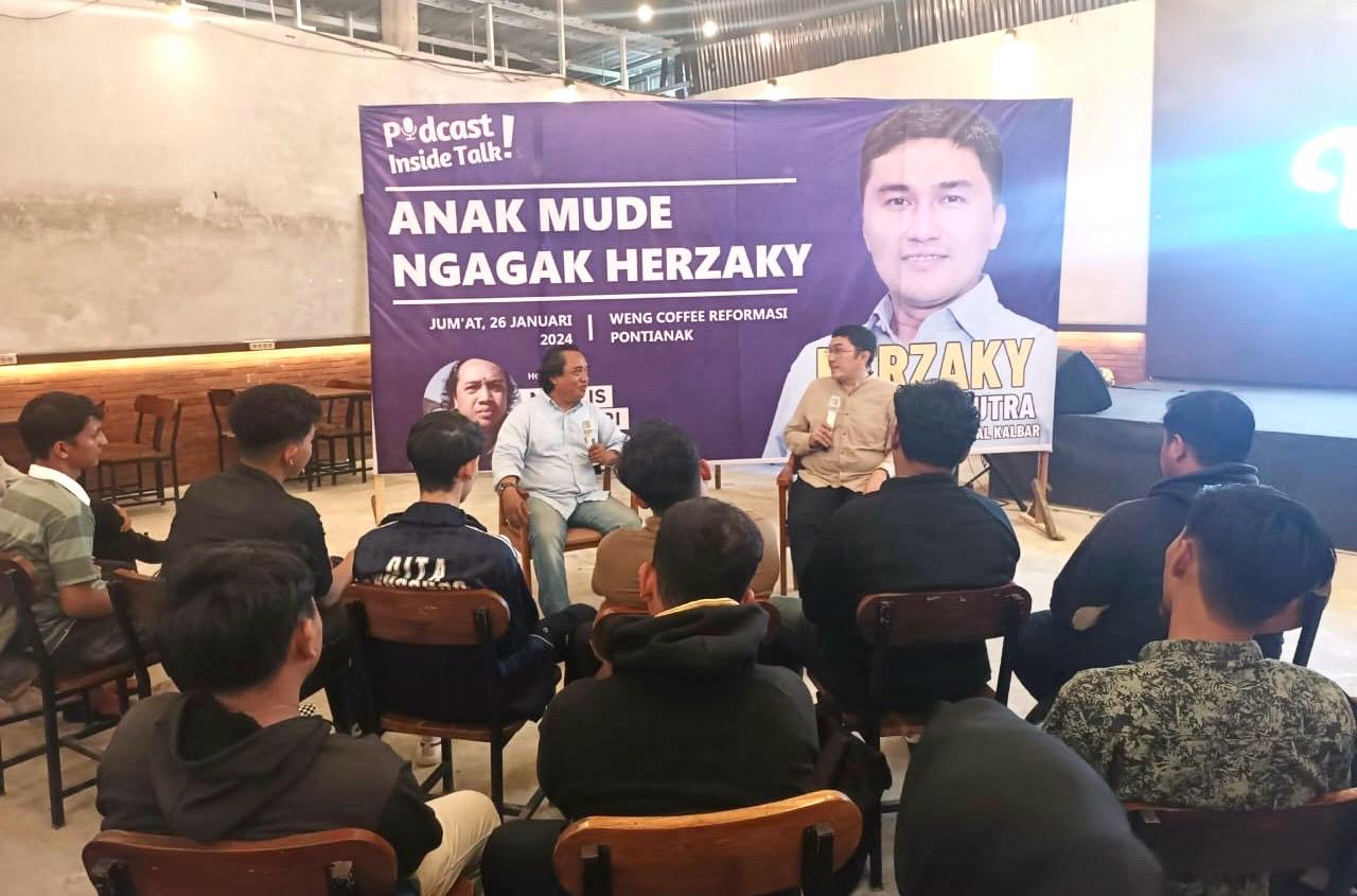 Herzaky Berikan Motivasi ke Mahasiswa di Podcast ‘Anak Mude Ngagak Herzaky’