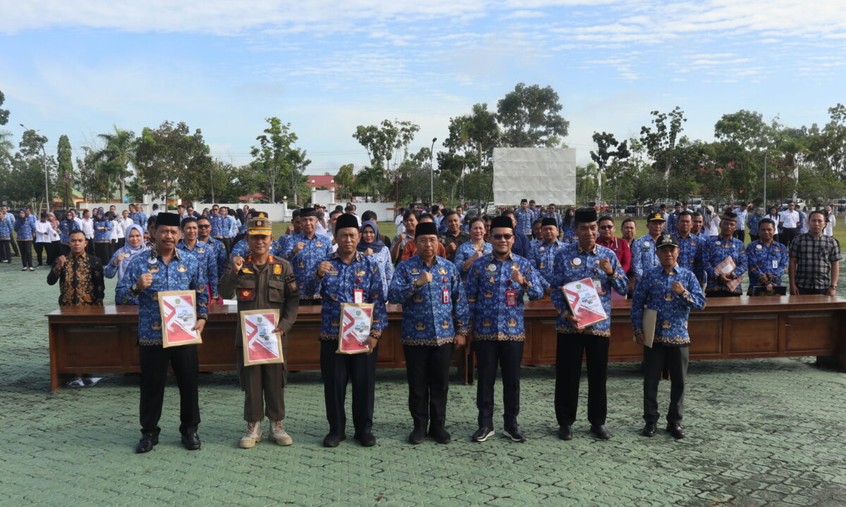 Kick Off PBJ Tahun Anggaran 2024, Pj Bupati Kaspinor Tekankan Transparansi dan Profesionalitas