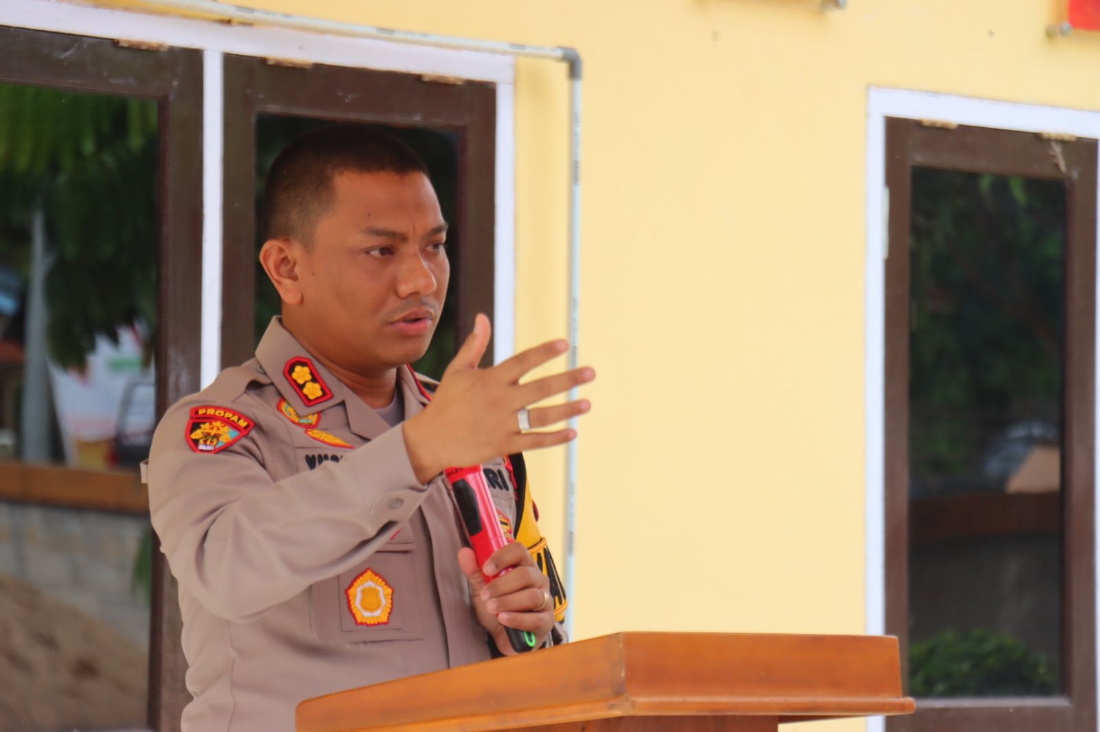 Kapolres AKBP Yusfandi Usman Minta Masyarakat Laporkan Kejadian Tindak Pidana di Wilayahnya