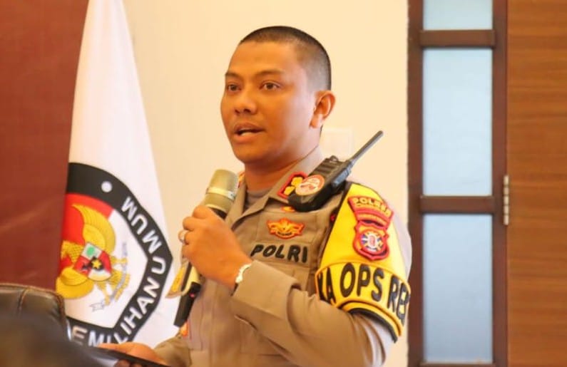Hadiri Rakor Logistik Kesiapan Pemilu 2024, Kapolres Kobar Tegaskan Kesiapan Personel Pengamanan
