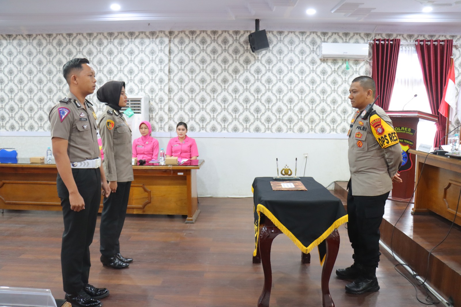 Tegas! Kapolres Yusfandi Usman Minta Personel Polres Kobar Jangan KDRT
