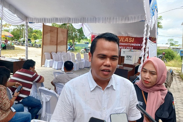 Jelang Pemilu, KPU Katingan Gelar Simulasi