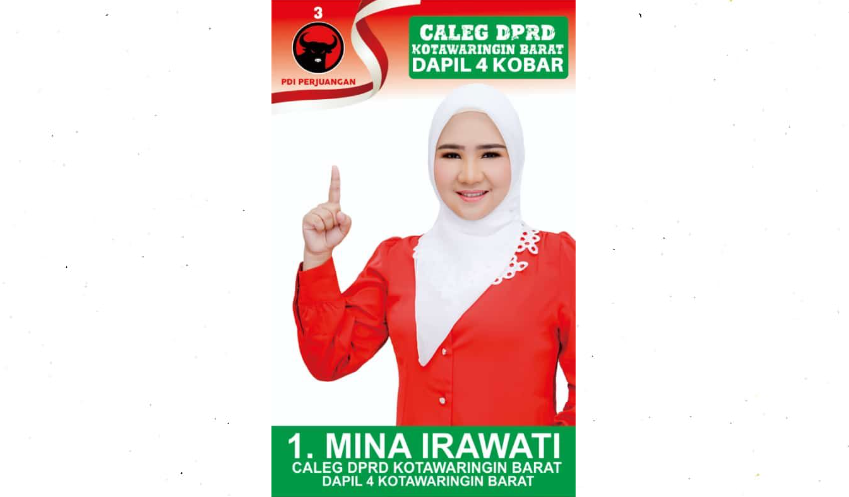 PDIP Masih Berjaya di Dapil 4 Kobar, Mina Irawati Kembali Duduk di DPRD