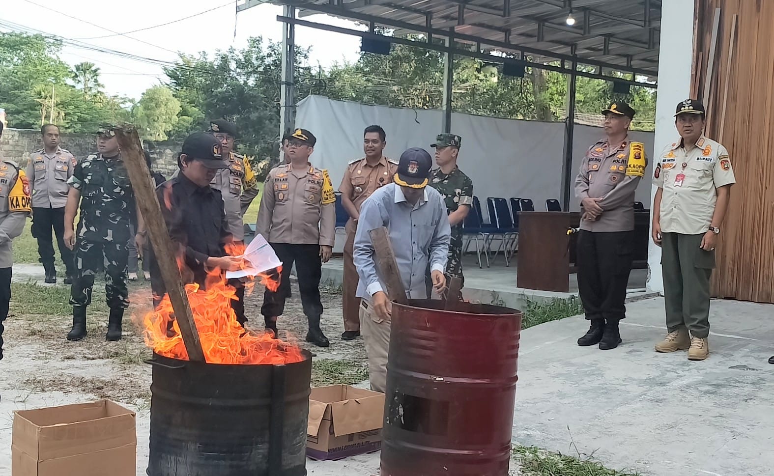 Surat Suara Rusak Dimusnahkan, Ini Kata Wakapolda Kalteng