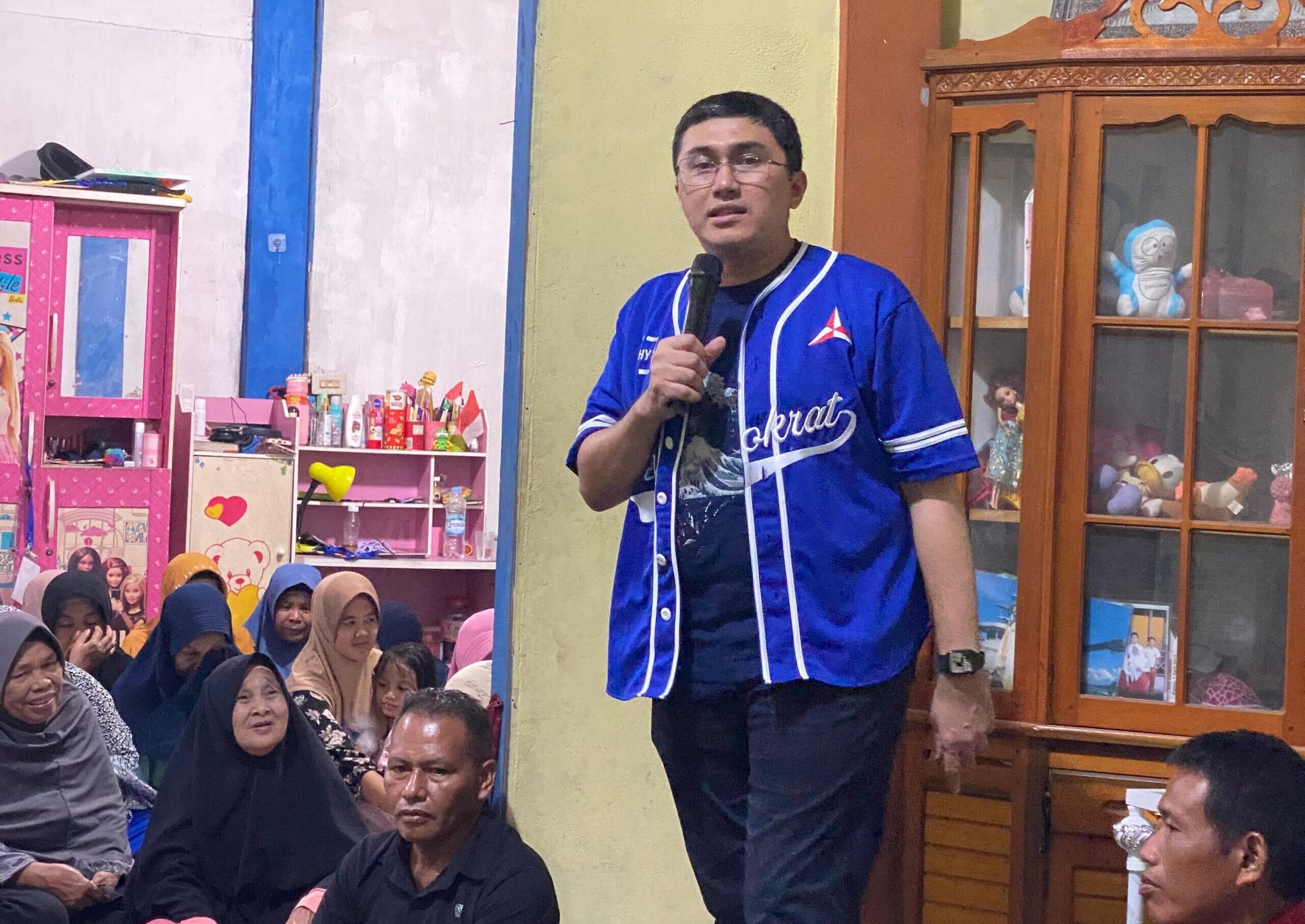 Perjuangkan Perbaikan Pendidikan dan Infrastruktur, Herzaky Susok Sasap di Sambas dan Bengkayang