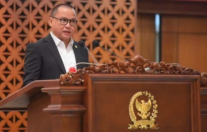 Angota DPR RI Mukhtarudin Ajak Tebarkan Pesan Gembira Pada Pemilu 2024