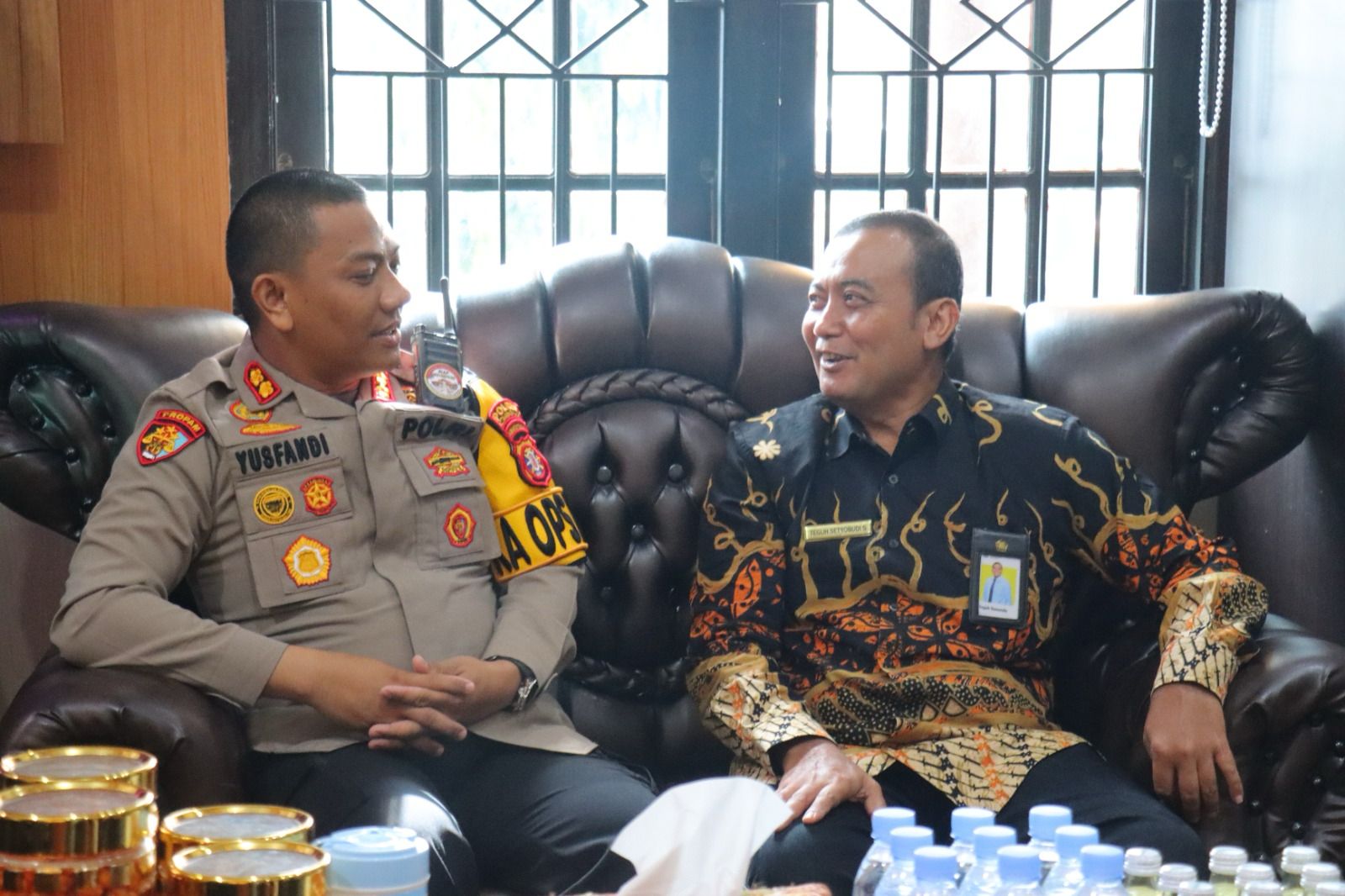 KPP Pratama Pangkalan Bun Kunjungi Polres Kobar Jalin Sinergitas dengan Polres Kobar