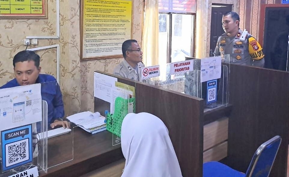 Wakapolres Cek SPKTD, Pastikan Pelayanan Prima dan Sesuai Prosedur