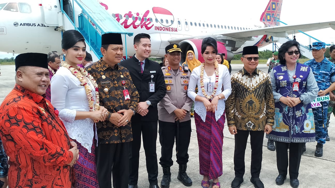 Batik Air Resmi Terbang Perdana Pangkalan Bun-Surabaya