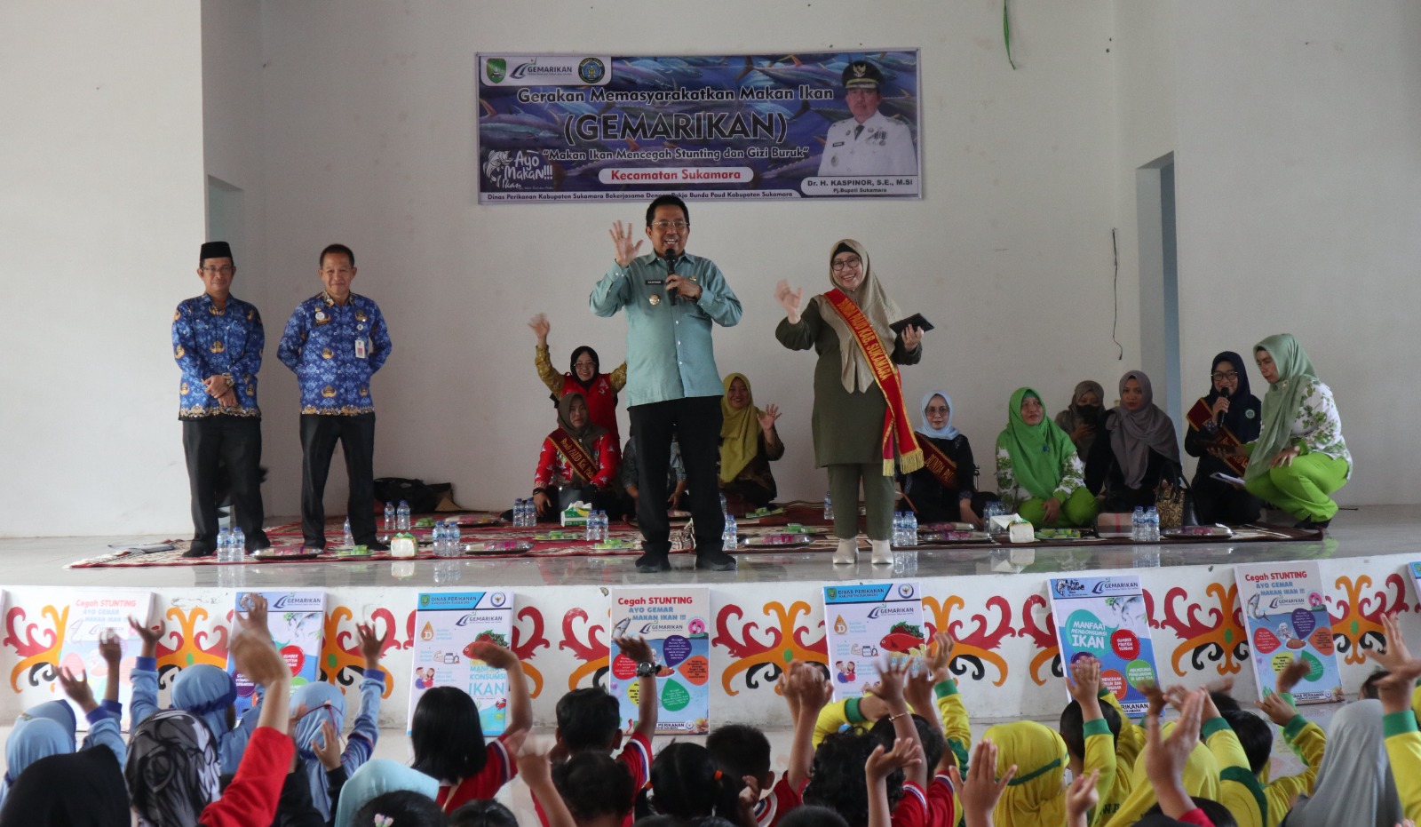 Kampanyekan Makan Ikan, Bunda PAUD Sukamara: Baik untuk Tumbuh Kembang Anak
